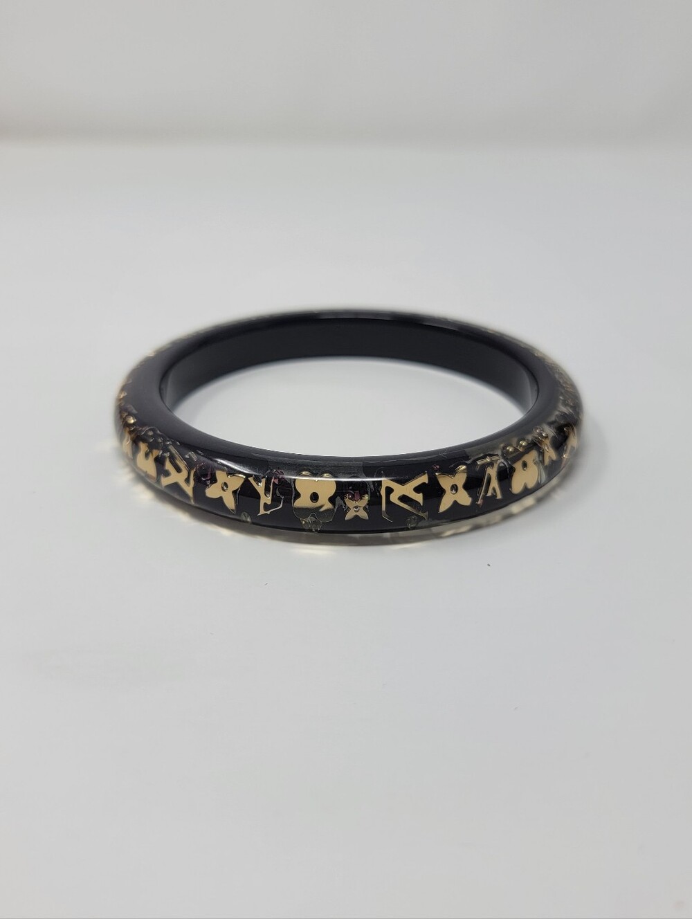 Louis Vuitton Inclusion Clear Bangle Bracelet Size 8 inch - Picture 6 of 9